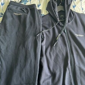Armani exchange Milano/NewYork track suit worn once